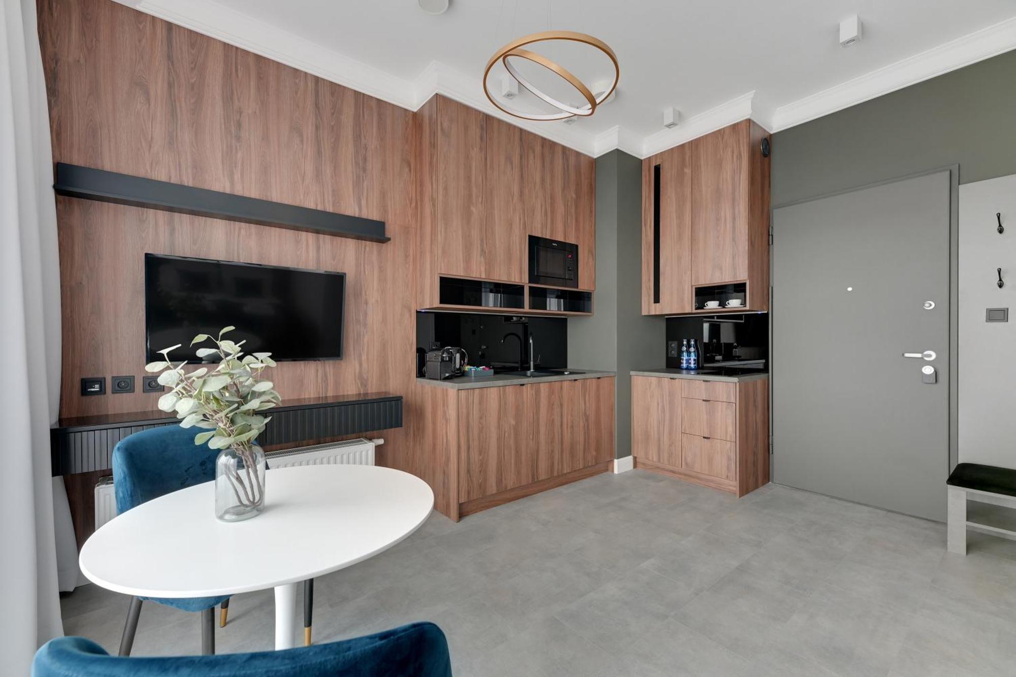 Nadmotlawie Riverside - Sauna, Gym & Parking By Downtown Apartments グダニスク 部屋 写真
