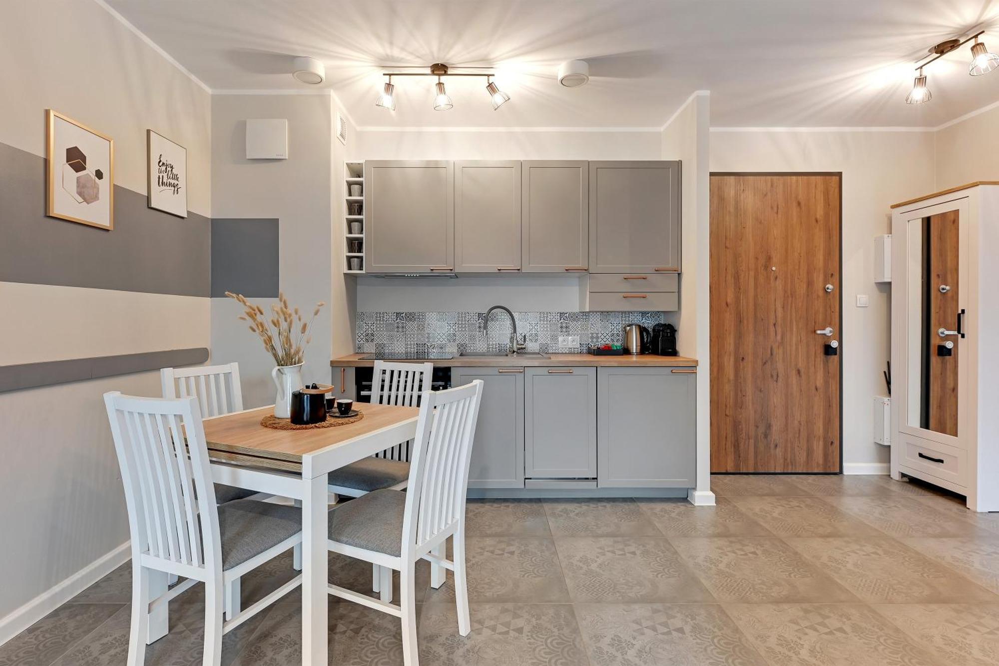 Nadmotlawie Riverside - Sauna, Gym & Parking By Downtown Apartments グダニスク 部屋 写真