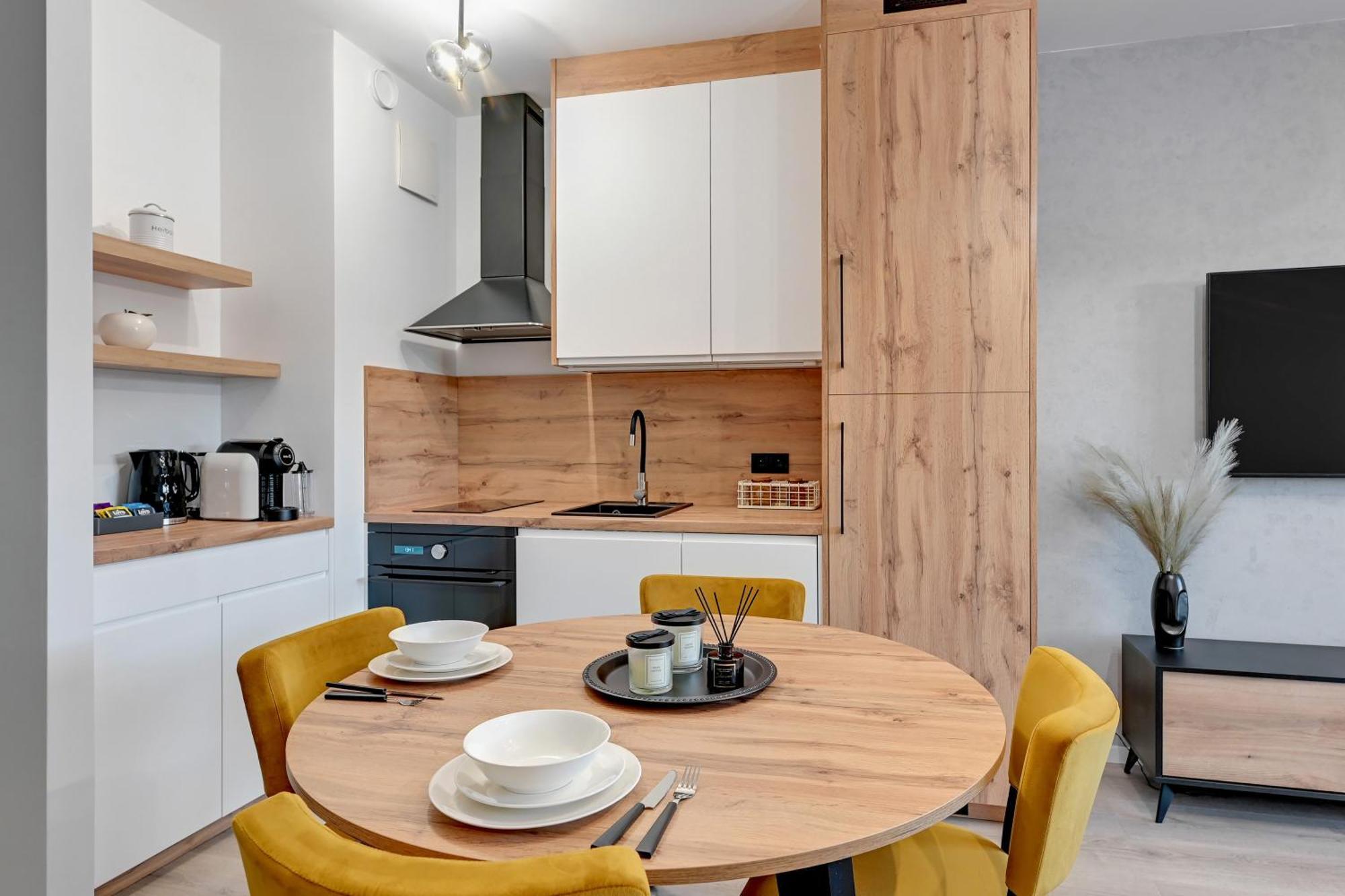 Nadmotlawie Riverside - Sauna, Gym & Parking By Downtown Apartments グダニスク 部屋 写真
