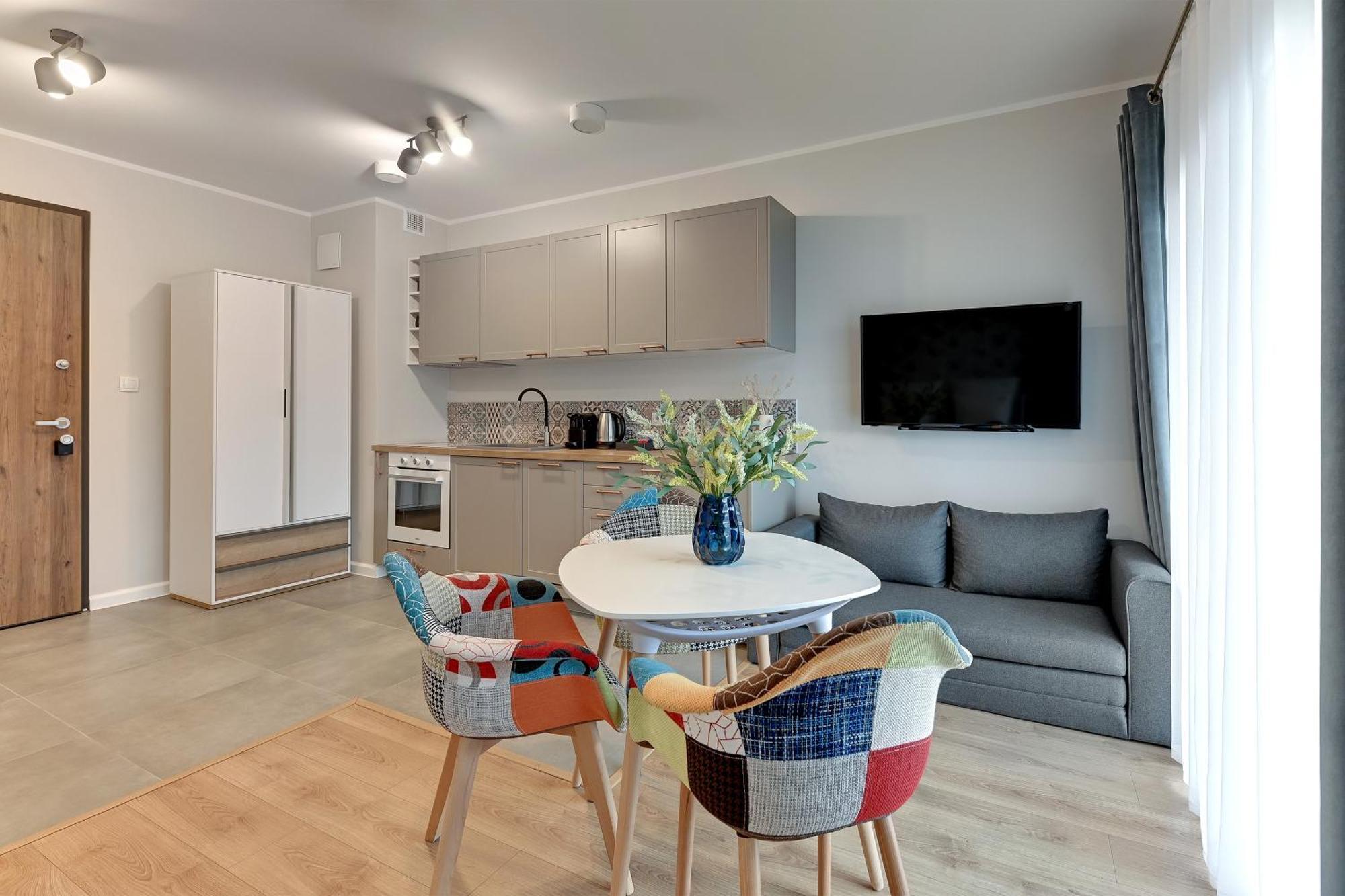 Nadmotlawie Riverside - Sauna, Gym & Parking By Downtown Apartments グダニスク 部屋 写真