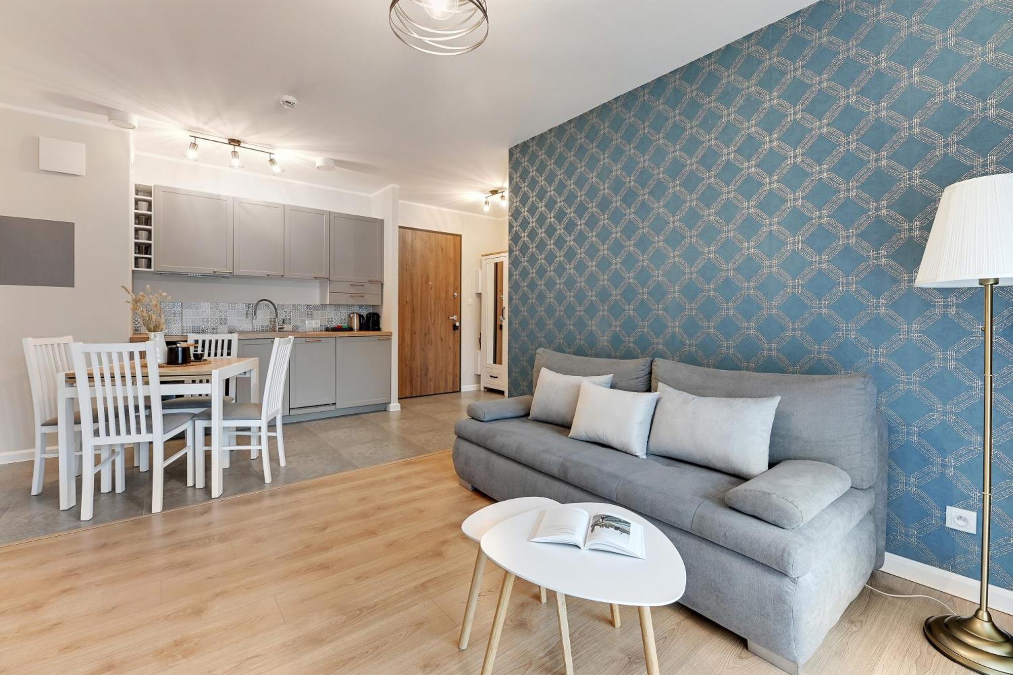 Nadmotlawie Riverside - Sauna, Gym & Parking By Downtown Apartments グダニスク 部屋 写真