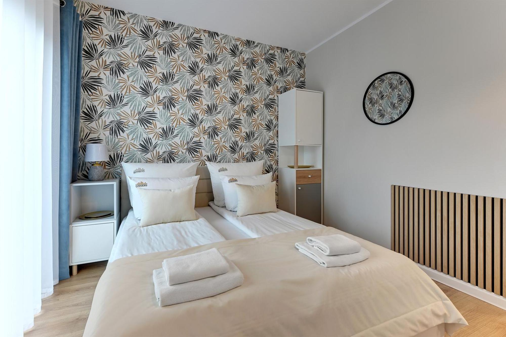 Nadmotlawie Riverside - Sauna, Gym & Parking By Downtown Apartments グダニスク 部屋 写真