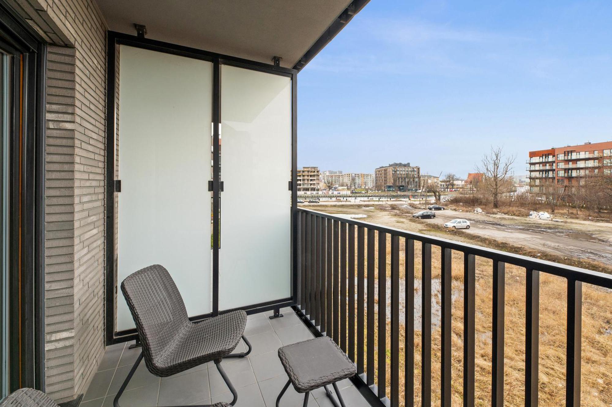 Nadmotlawie Riverside - Sauna, Gym & Parking By Downtown Apartments グダニスク 部屋 写真